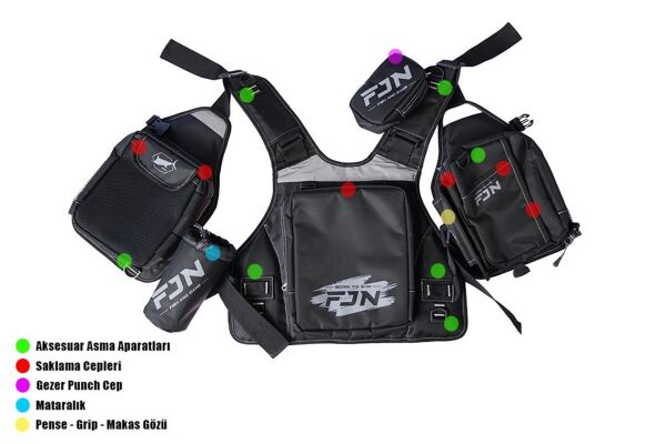 Fujin Shogun Vest Spin Yeleği