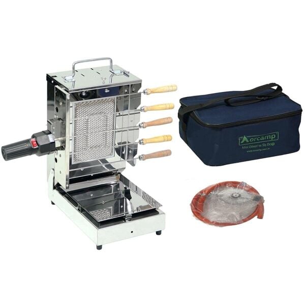 Orcamp Taşınabilir Döner Makinesi ( Mini Döner ve Şiş Ocağı )