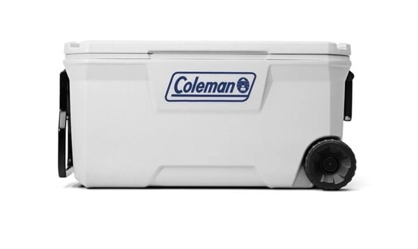 Coleman Xtreme Wheeled 100 QT Tekerlekli Soğutucu Marine Buzluk 94.6 Lt BEYAZ