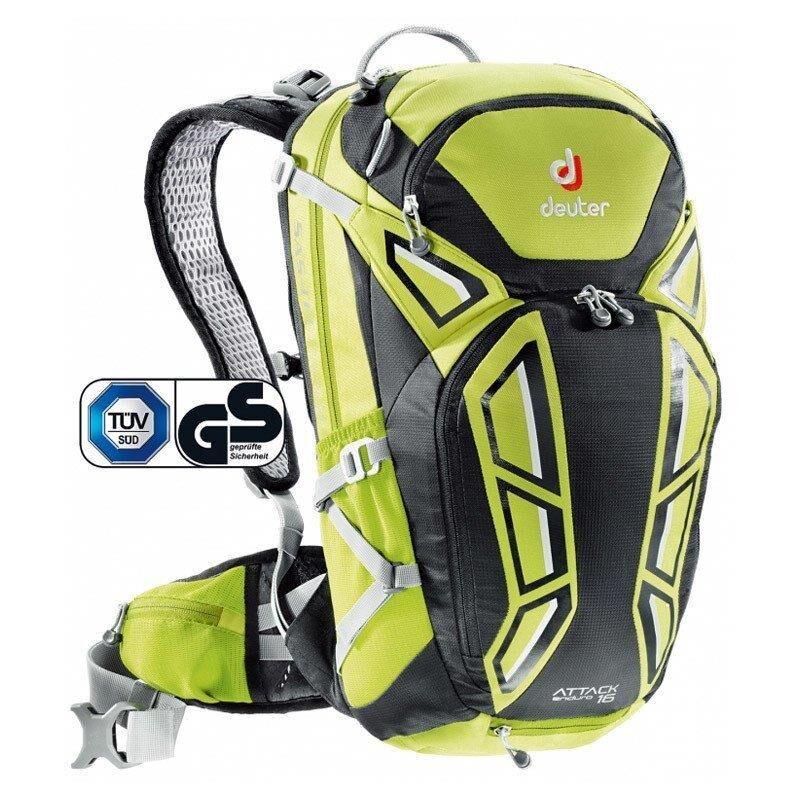 Deuter Attack Enduro Sırt Çantası 16 Lt YEŞİL - SIYAH