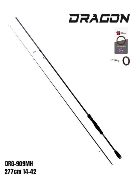 Fujin Dragon 277 cm 14-42 gr Spin Kamışı DRG-909MH