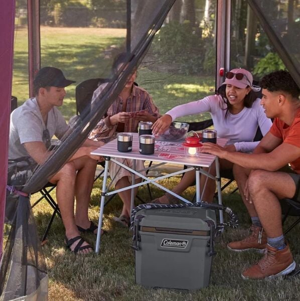 Coleman Convoy 28 QT 5822 Taşınabilir Soğutucu Buzluk 26 Lt Dark Storm