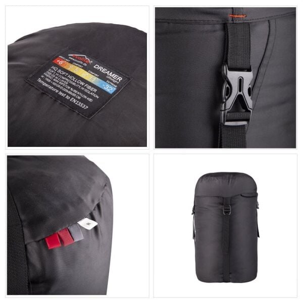 Evolite Dreamer Ultralight -32°C Uyku Tulumu - Turuncu