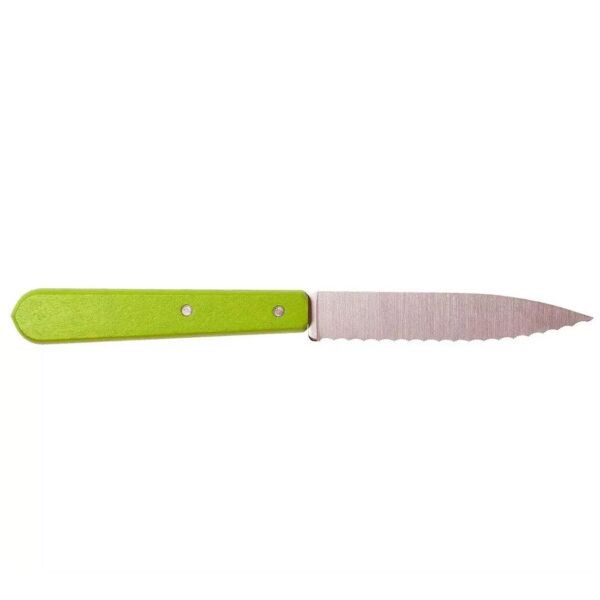 Opinel Essential No:113 Paslanmaz Çelik Tırtıklı Soyma Bıçağı NATURAL