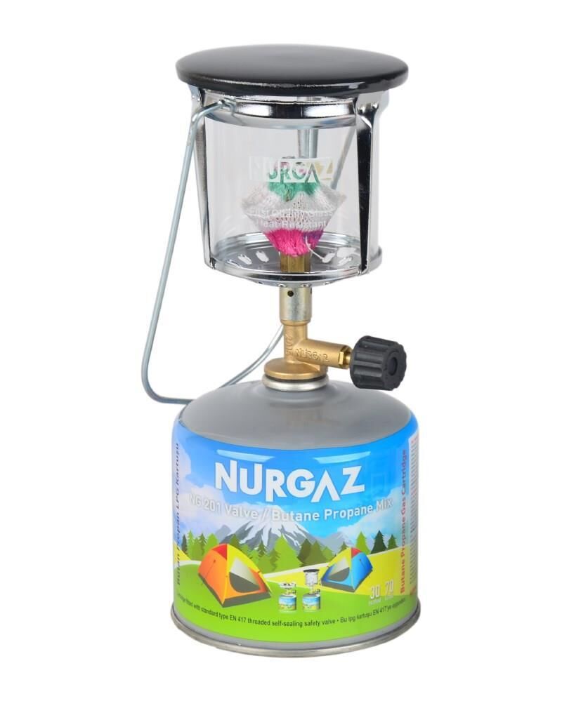 Nurgaz Olympos Kamp Lambası 450Gr Kartuşlu