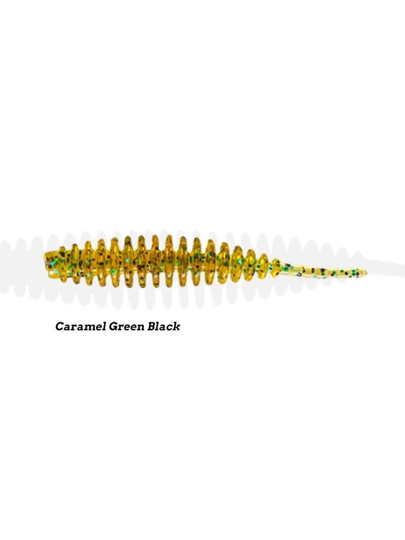 Fujin Tantoo 40mm Silikon Balık Caramel Green UV