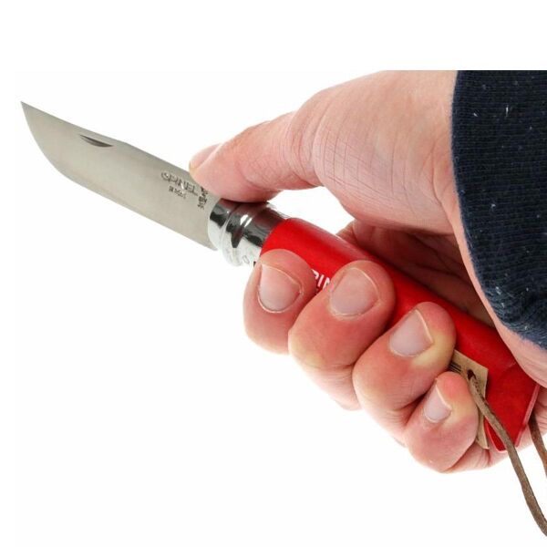 Opinel Inox No 8 Gürgen Saplı Paslanmaz Çelik Çakı