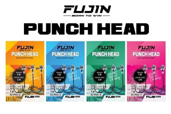 Fujin Punch Head Jig Head no.1/0