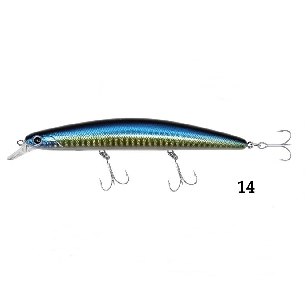 Kendo Seabass Minnow 21Gr 12.5Cm Floating Suni Yem 14