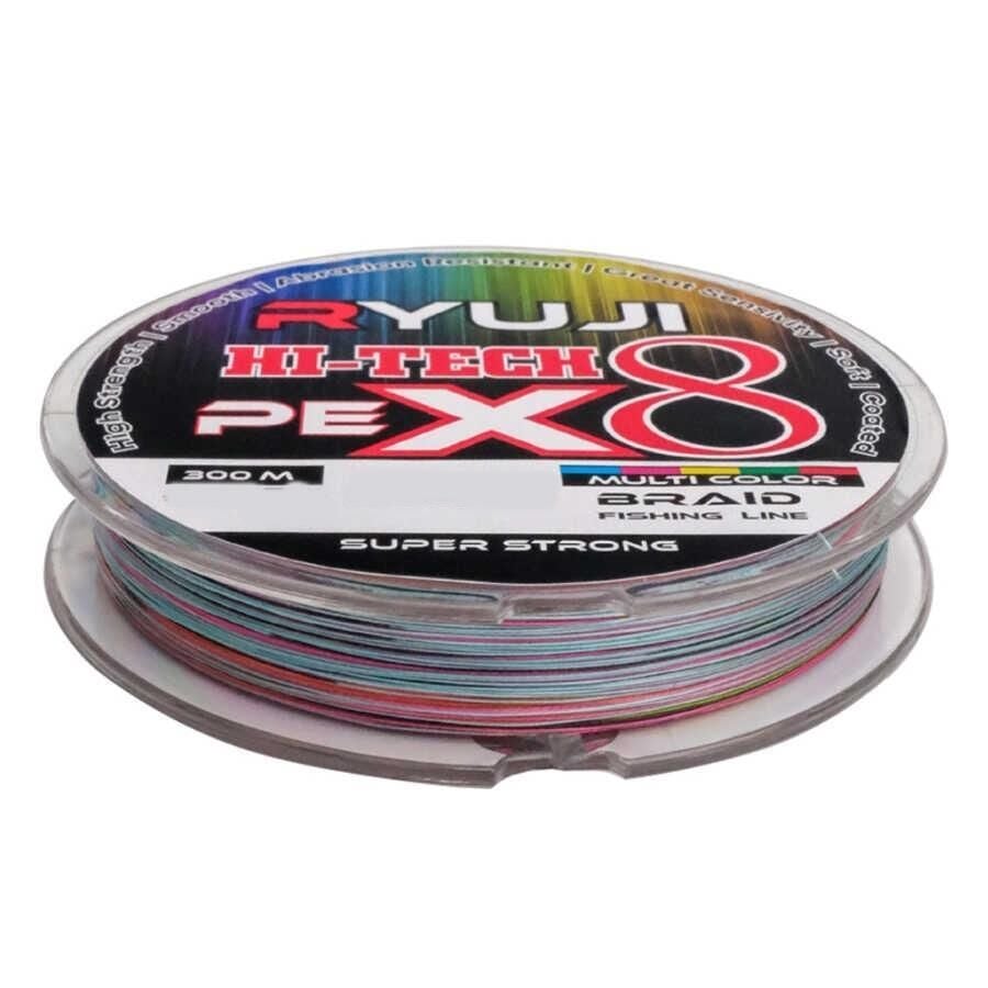 Ryuji Hi-Tech X8 300mt İp Misina MULTİCOLOR - 0,17 mm