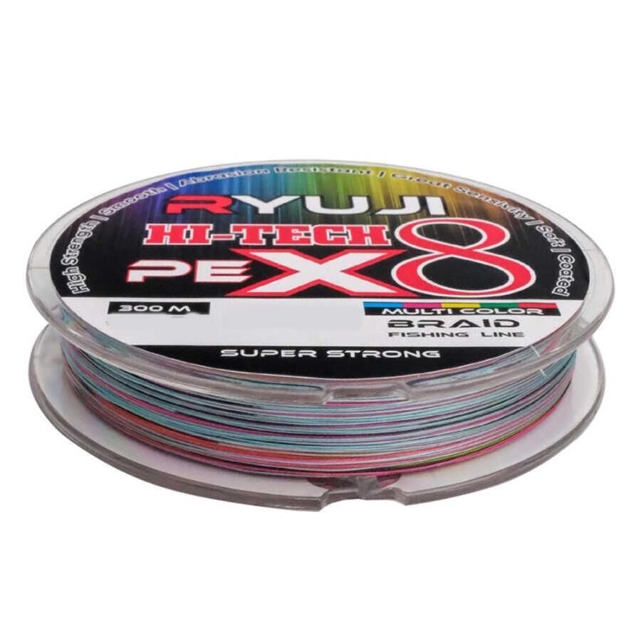 Ryuji Hi-Tech X8 300mt İp Misina MULTİCOLOR - 0,17 mm