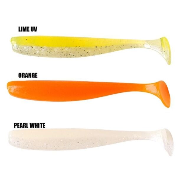 Ryuji Slim Shaker 7.6cm Silikon Yem [9 Adet] LIME UV
