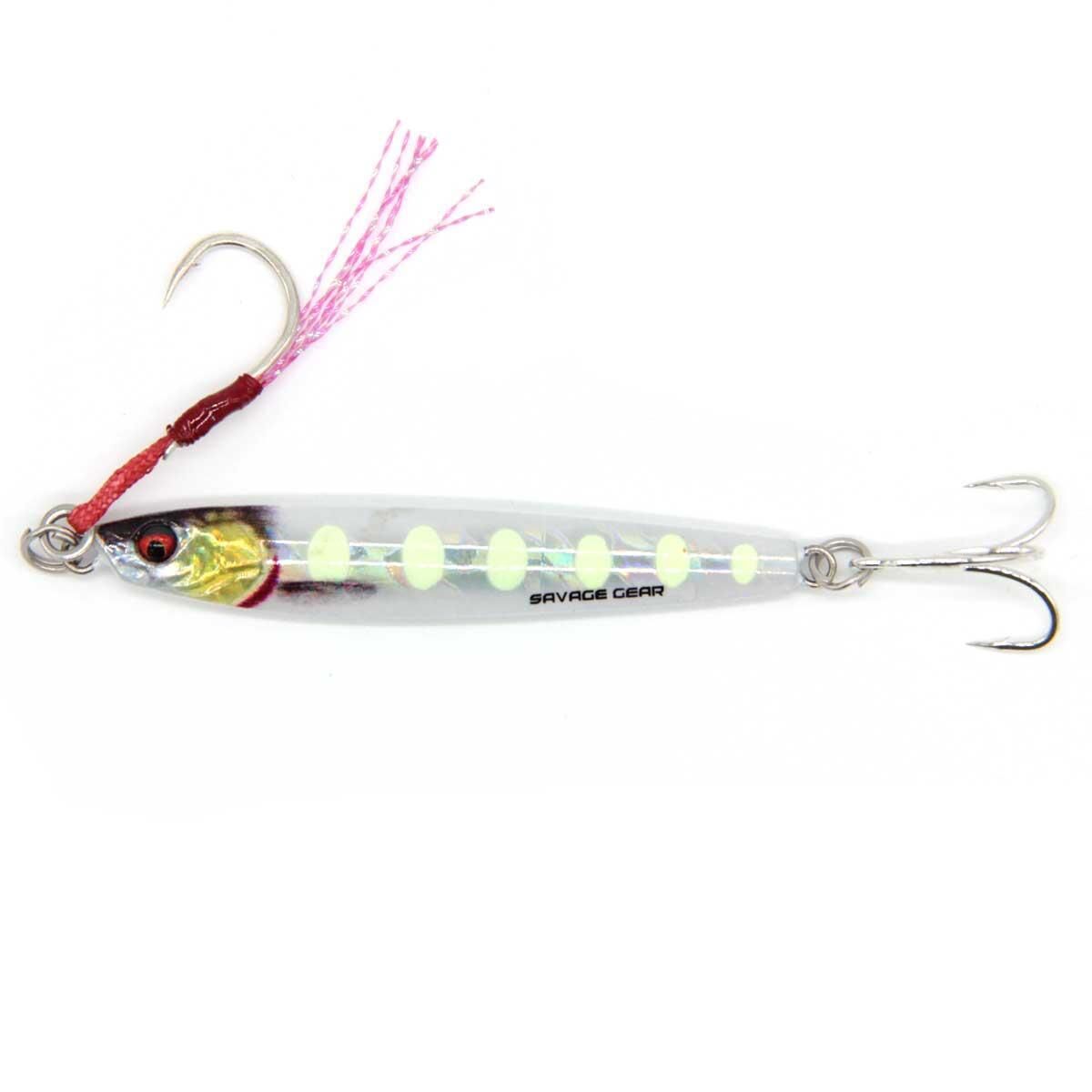 Savage Gear 3D Jig Minnow 15 gr 68 mm Jig Yem Bone White Glow PHP