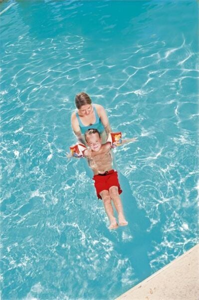 Bestway Turtle Armbands Figürlü Şişme Deniz Kolluk 23 x 15 cm KIRMIZI