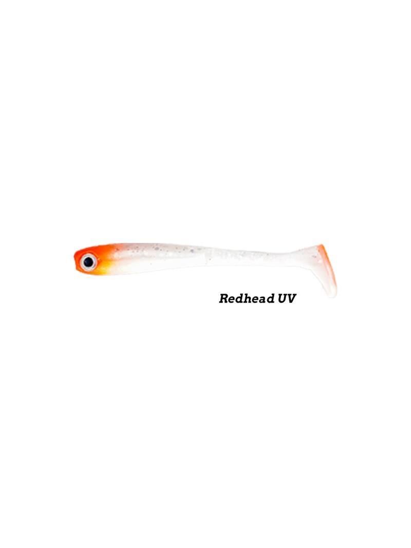 Fujin Bomb Shad 85mm Slikon Balık RED HEAD