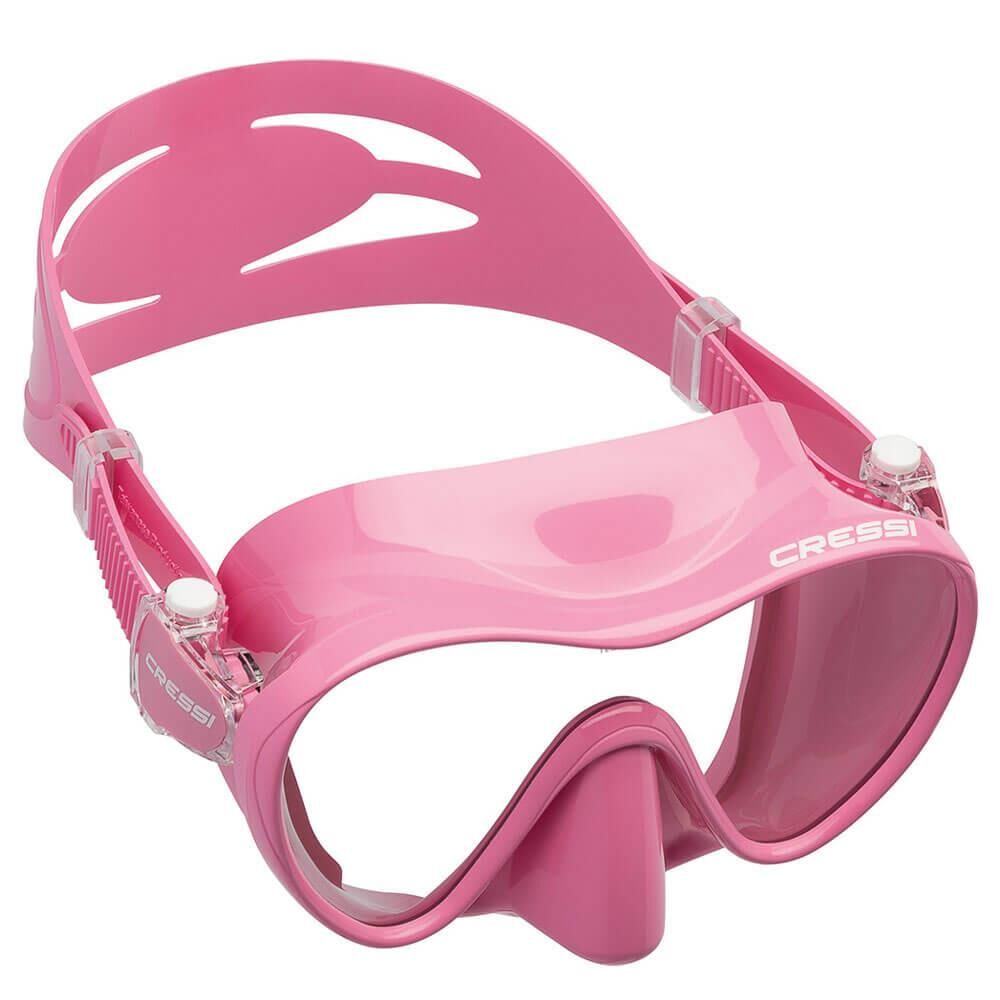 Cressi F1 Frameless Dalış Maskesi PINK - YETİŞKİN