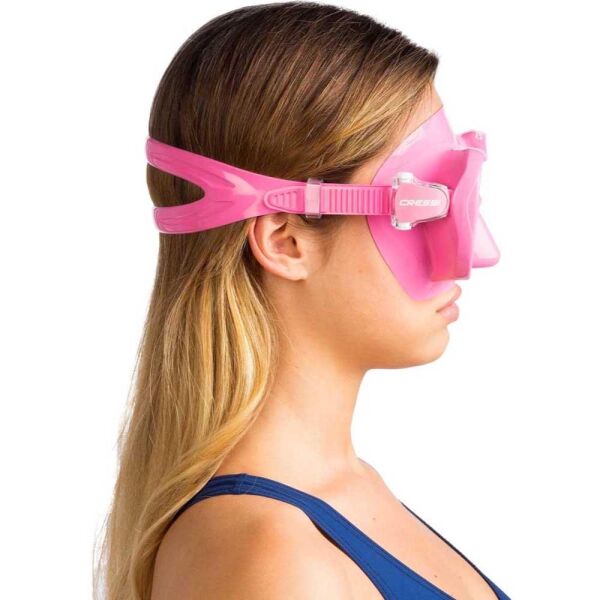 Cressi F1 Frameless Dalış Maskesi PINK - YETİŞKİN