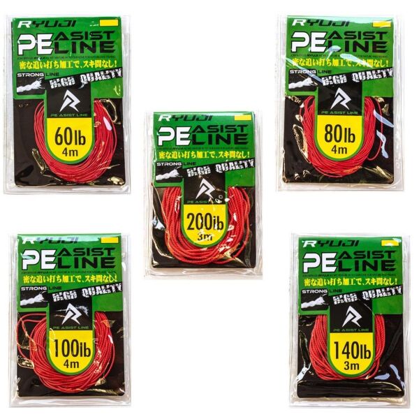 Ryuji Assist PE Line (Red) Olta İğnesi İpi RED - 100 LB