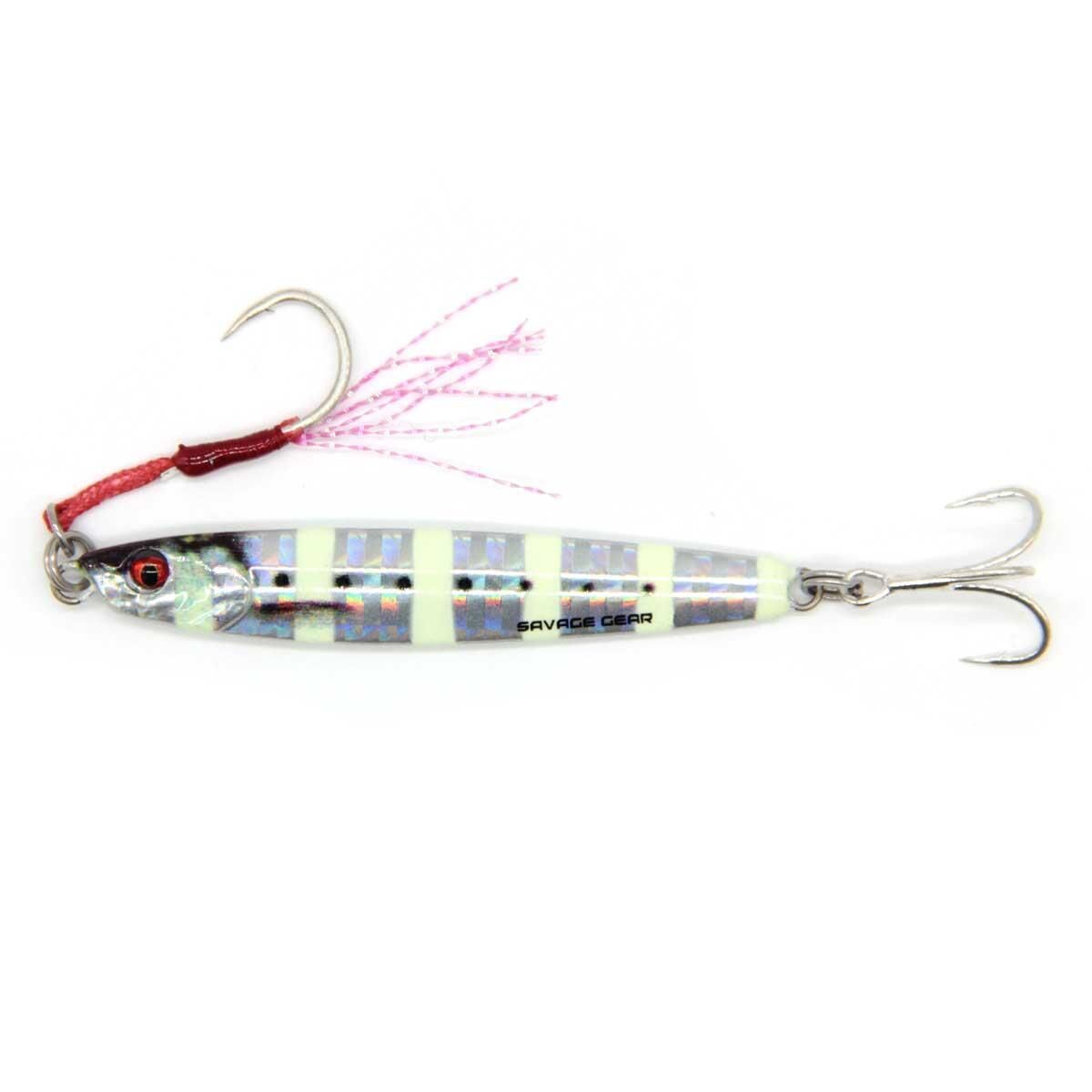 Savage Gear 3D Jig Minnow 15 gr 68 mm Jig Yem Zebra Glow PHP