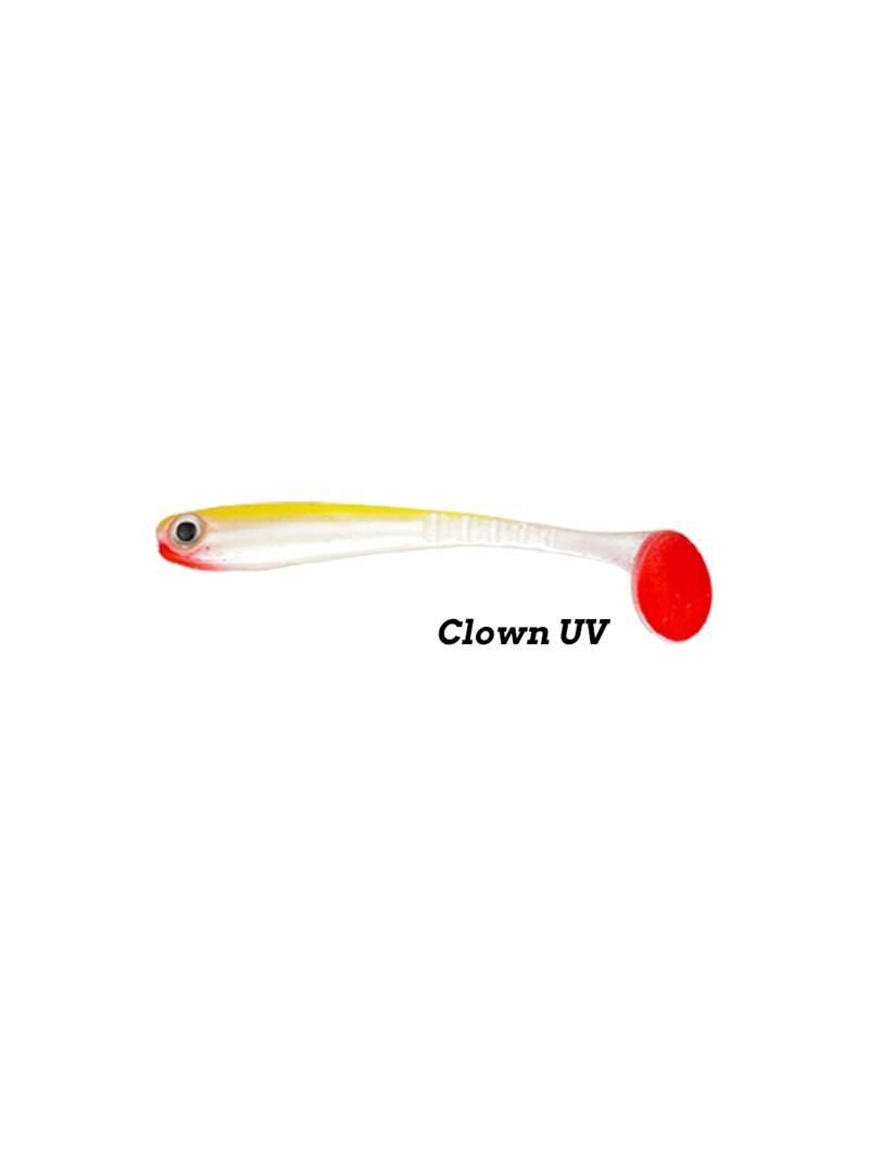 Fujin Bomb Shad 85mm Slikon Balık CLOWN