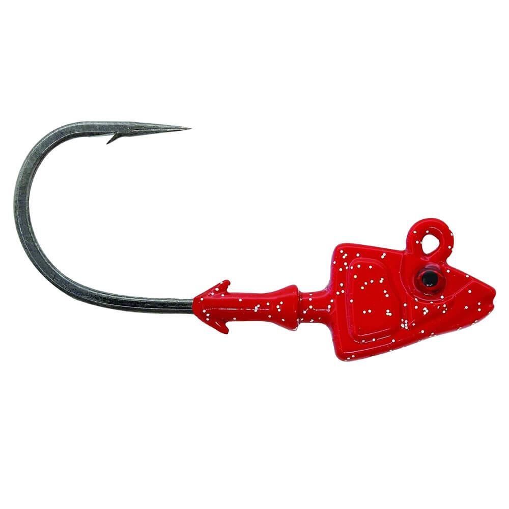 Mustad SD824 Ultrapoint Jig Head NO:3/0 - KIRMIZI - 10 Gr - NO:3/0