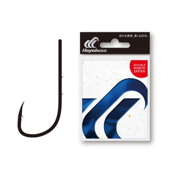 Hayabusa HBTH 282 Delikli Tırnaklı Canlı Yem İğnesi Black Nikel