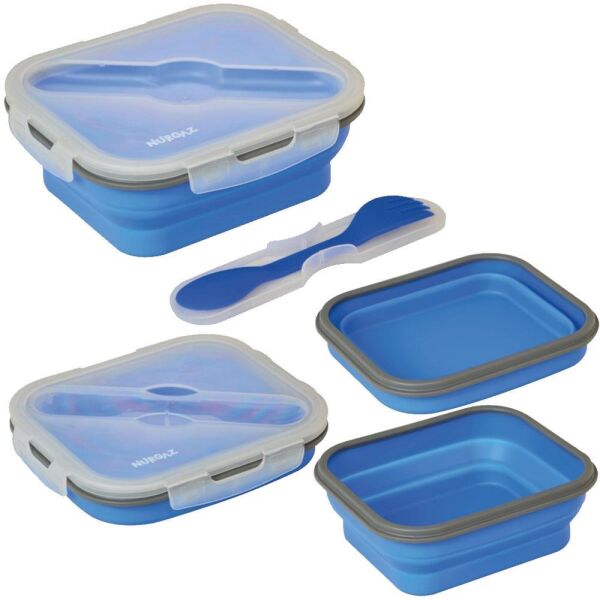 Nurgaz Silikon Katlanabilir Tek Gözlü Yemek Seti