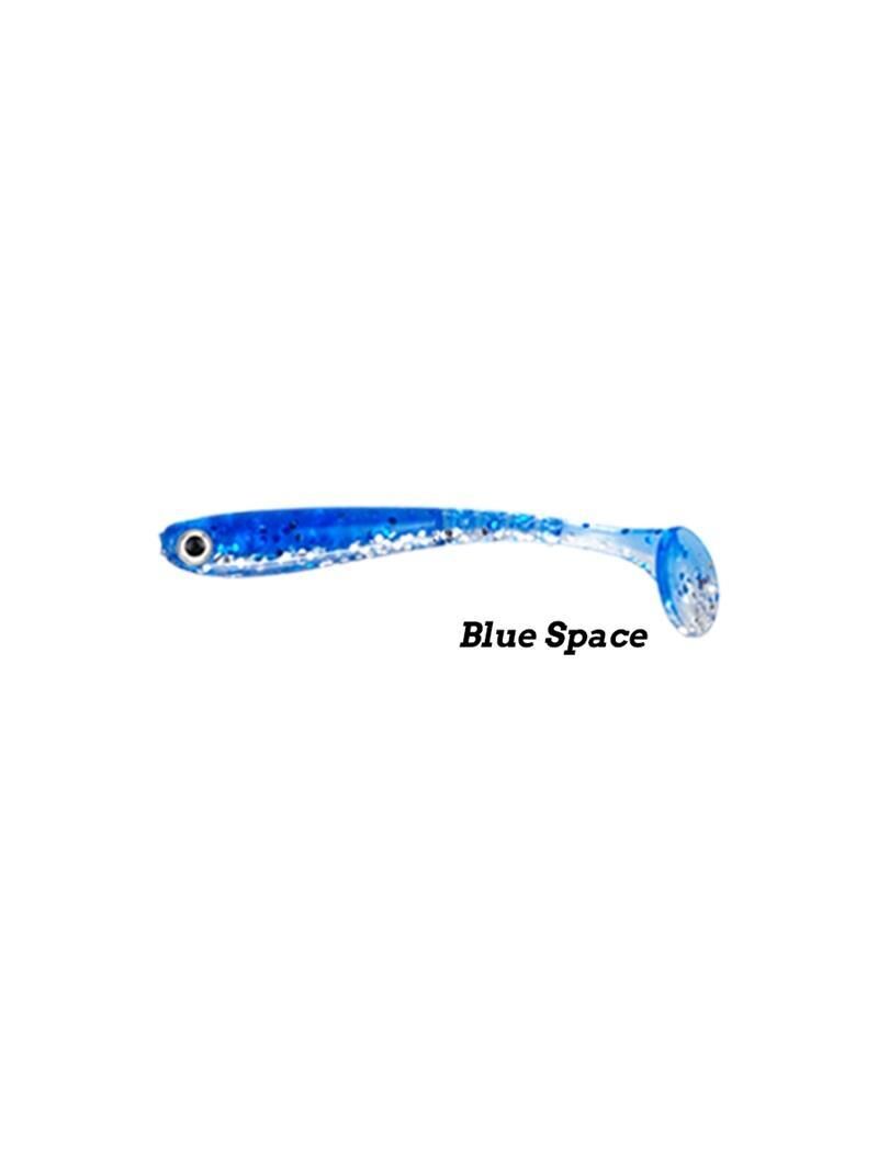 Fujin Bomb Shad 85mm Slikon Balık Blue Space