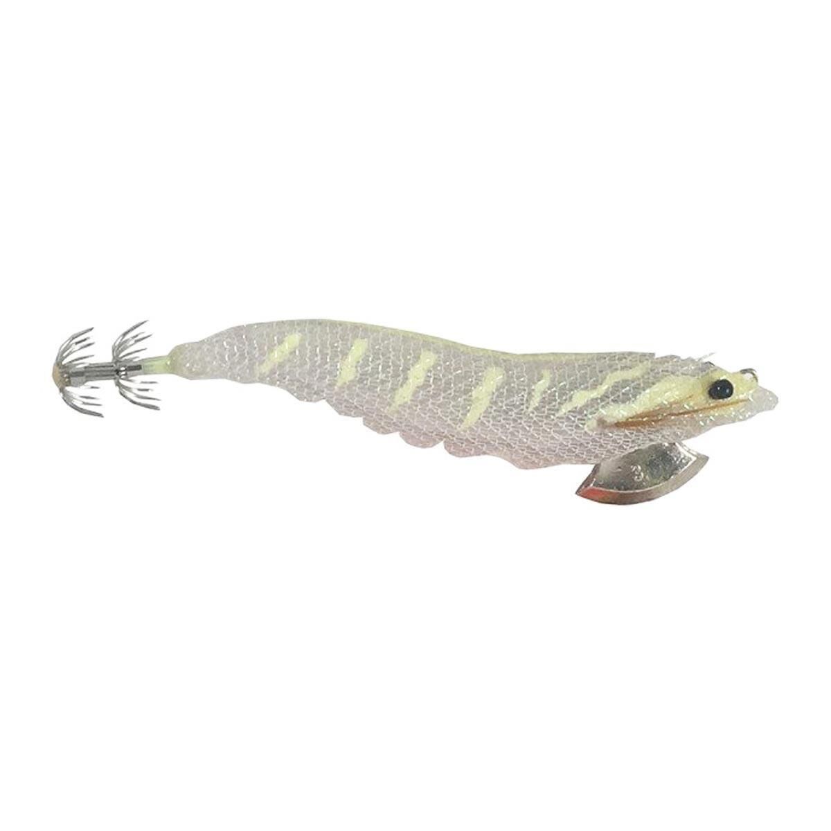 Savage Gear 3D Shrimp Egi Jig 7,5 cm 14 gr Kalamar Zokası Cloth UV White