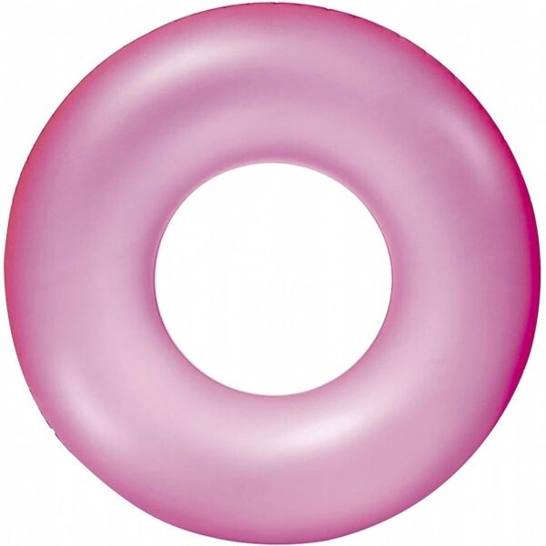 Bestway Neon Renk Şişme Simit 76 cm PEMBE