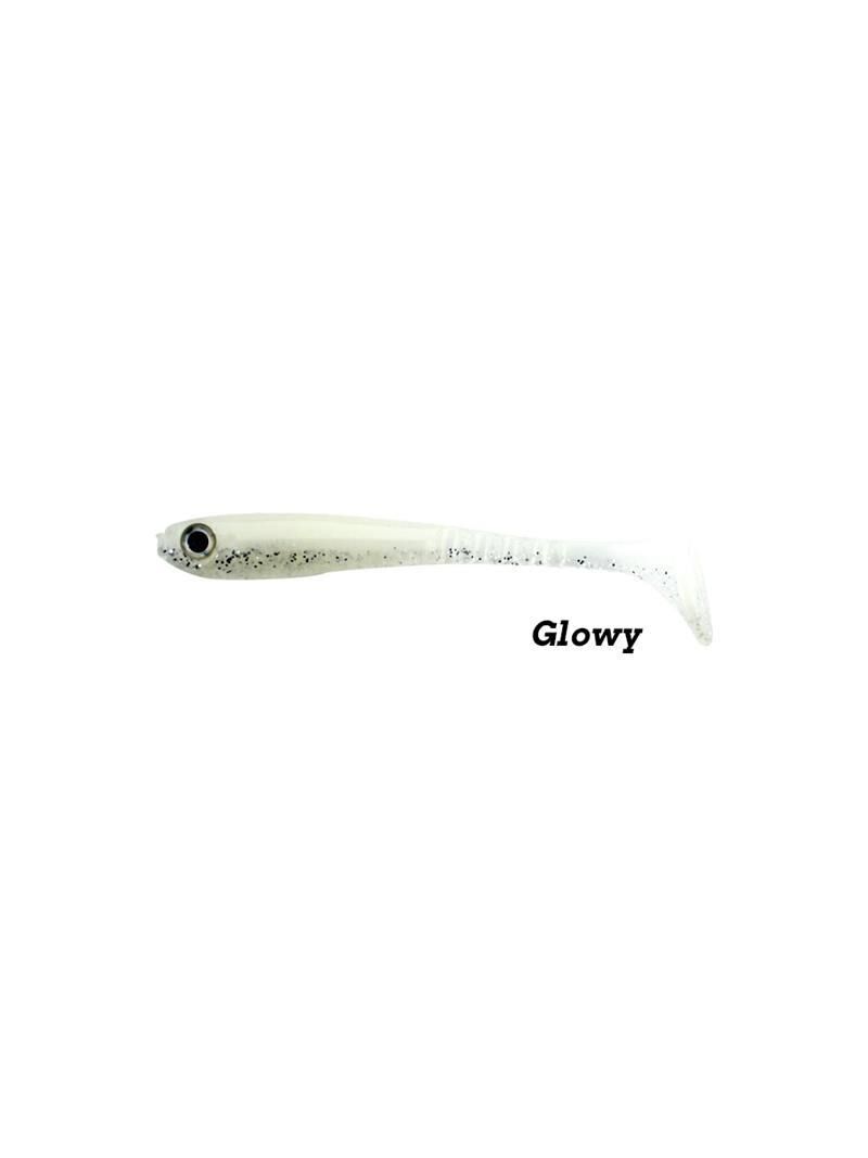 Fujin Bomb Shad 85mm Slikon Balık Glowy