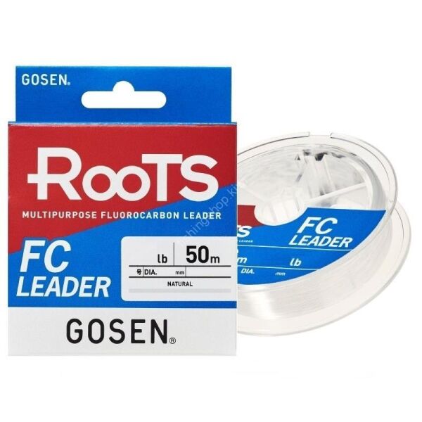 Gosen Roots %100 FC Leader Fluoro Carbon Misina 50mt
