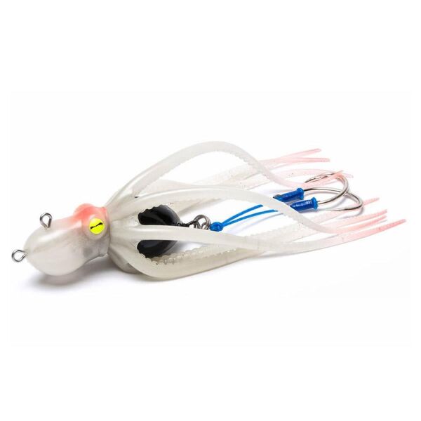 Mustad Inkvader 120 gr Octopus Jig Yem GLOW
