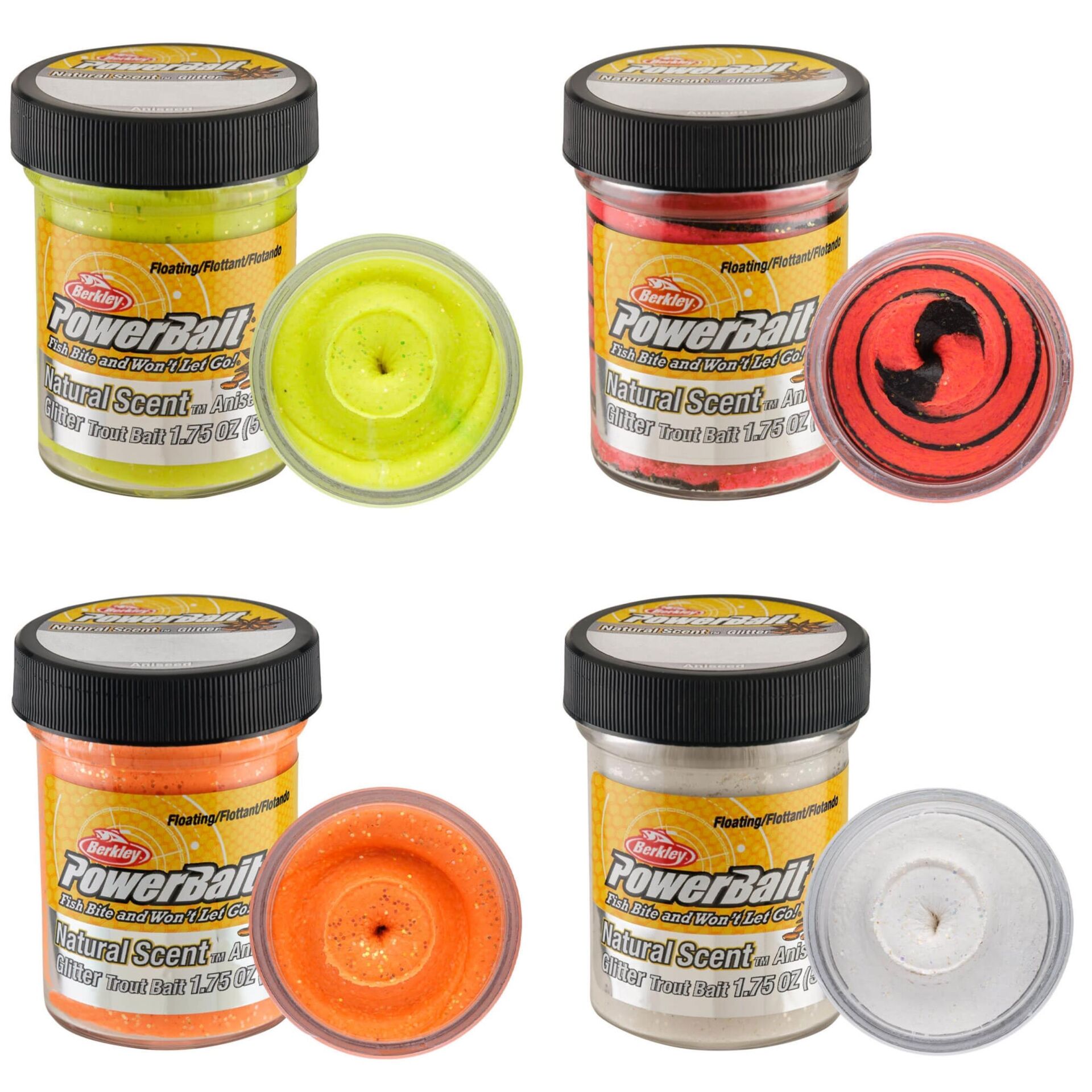 Berkley Powerbait Natural Scent Glitter Trout Bait Aniseed Alabalık Hamuru