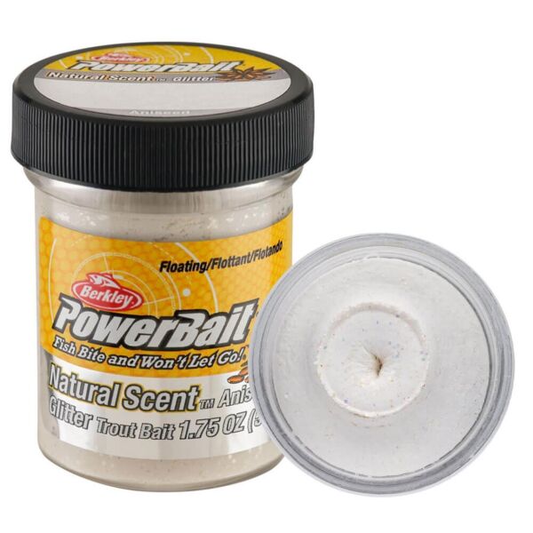 Berkley Powerbait Natural Scent Glitter Trout Bait Aniseed Alabalık Hamuru