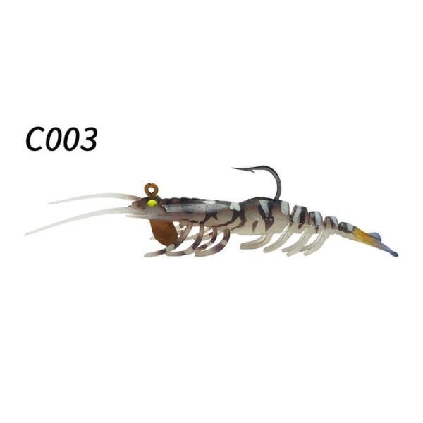 Osaka Caridina Shrimp 7.62 cm 6.5 gr Silikon Karides Yem C007