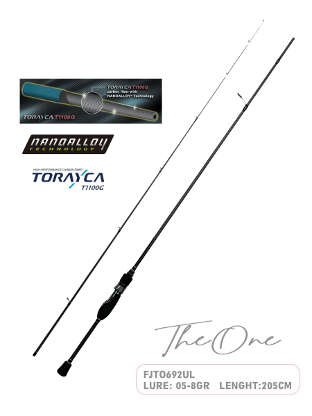 Fujin TheOne 205cm 05-8gr LRF Kamışı 692UL