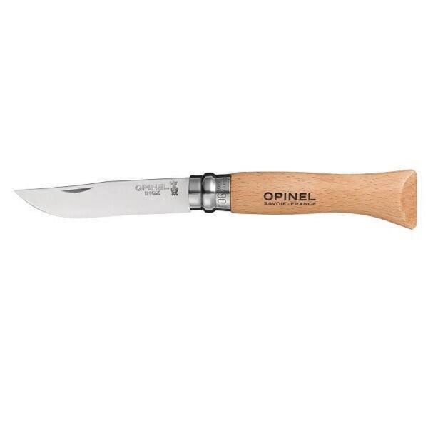 Opinel Inox No 6 Kayın Saplı Paslanmaz Çelik Çakı