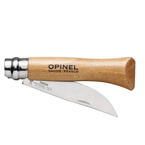 Opinel Inox No 6 Kayın Saplı Paslanmaz Çelik Çakı