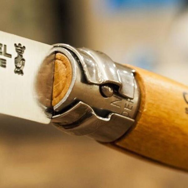 Opinel Inox No 6 Kayın Saplı Paslanmaz Çelik Çakı