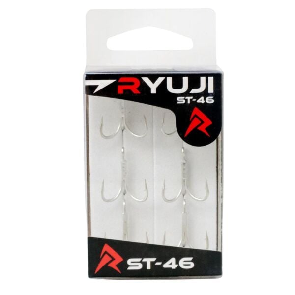 Ryuji ST46 Üçlü Maket Balık İğnesi NO:8