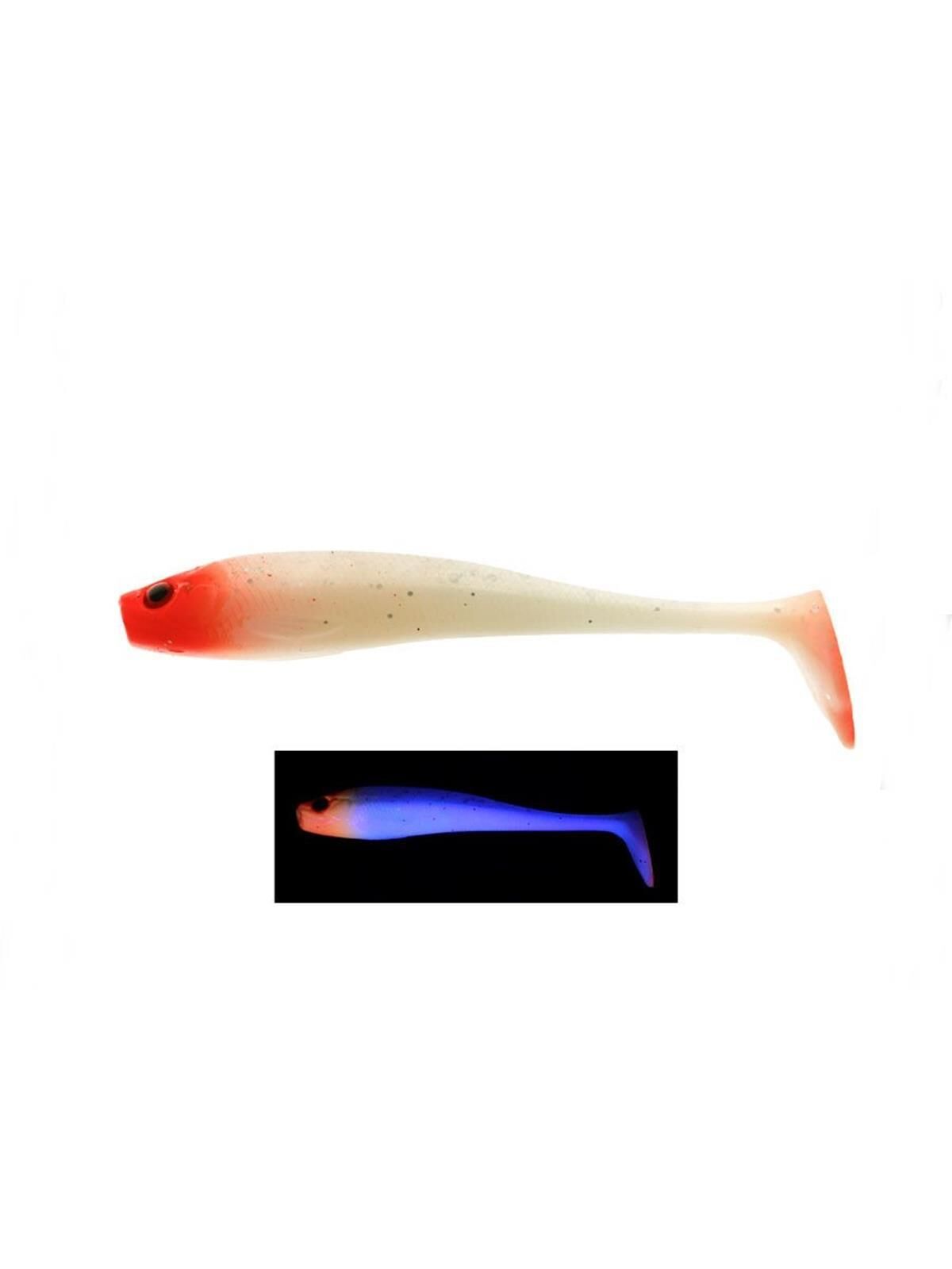 Fujin Duck Tail 9 cm Silikon Balık RED HEAD