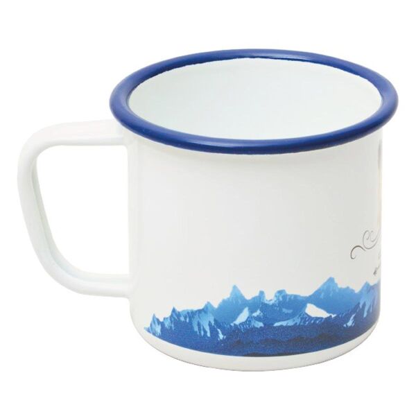 Campout Emaye Kupa Beyaz Bear