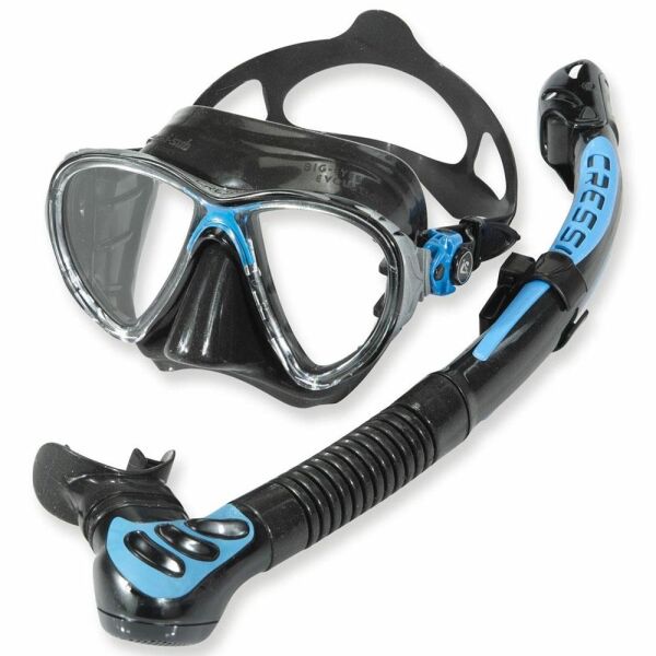 Cressi Big Eyes Evolution+Alpha Ultra Dry Maske Şnorkel Set