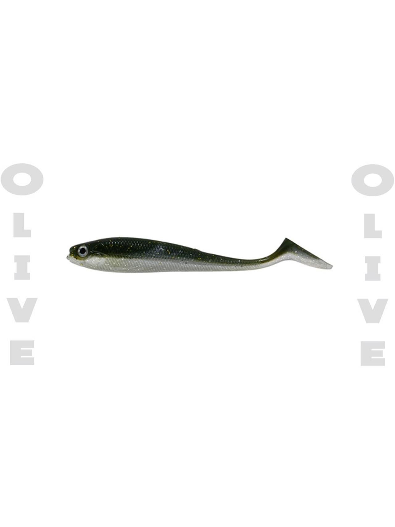 Fujin Duck Tail 9 cm Silikon Balık Olive