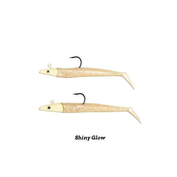 Fujin Zand Eel 11cm 7gr-14gr Double Body+Head Silikon Balık Shiny Glow