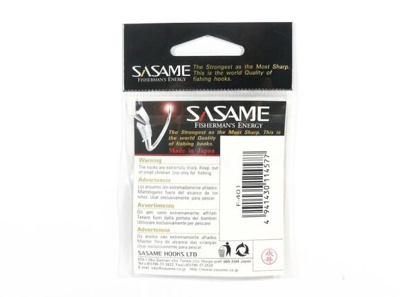 Sasame F-401 Light Ciircle TW Olta İğnesi Black Nickel - NO:1/0