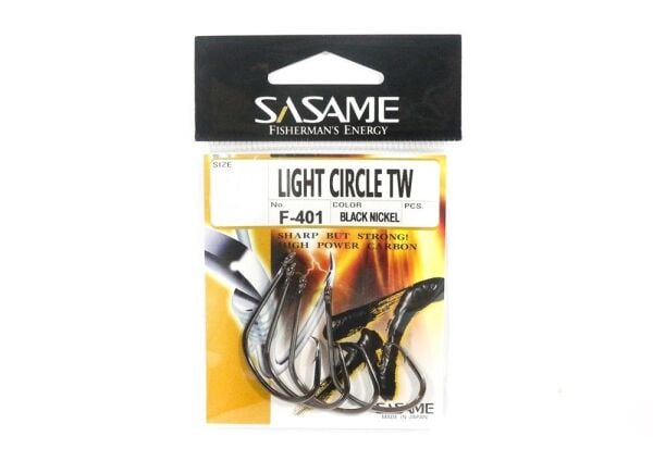 Sasame F-401 Light Ciircle TW Olta İğnesi Black Nickel - NO:2