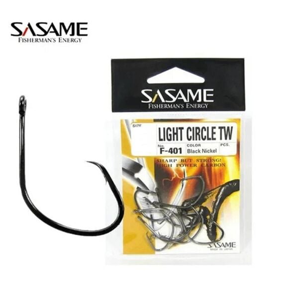 Sasame F-401 Light Ciircle TW Olta İğnesi Black Nickel - NO:2