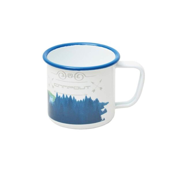 Campout Emaye Kupa Beyaz Doğa